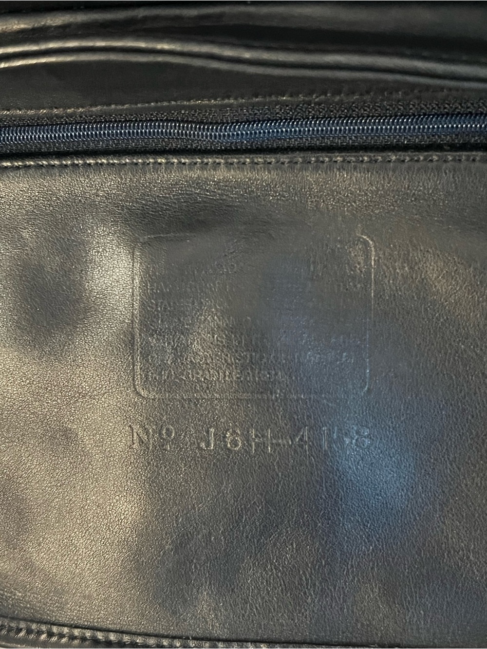1996 COACH Navy Soho Handle Bag Style No. 4158 made in USA - Picture 9 of 13